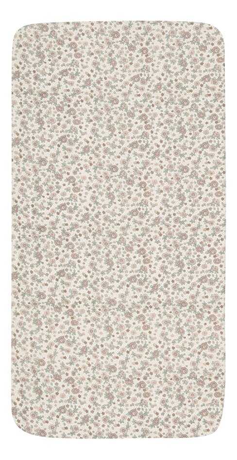 Jollein Drap-housse pour berceau Retro Flowers Lg 50 x L 90 cm