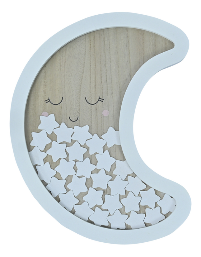 JEP! Houten gastenboek Moon