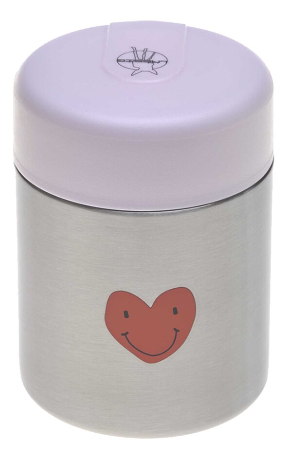 Lässig Food jar Happy Rascals Heart Lavender