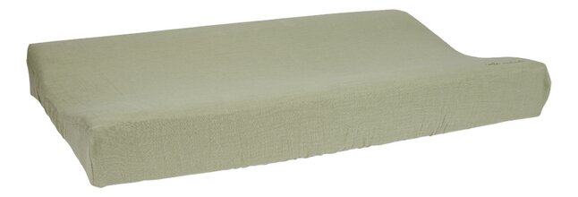 Little Dutch Housse pour matelas à langer Pure Olive