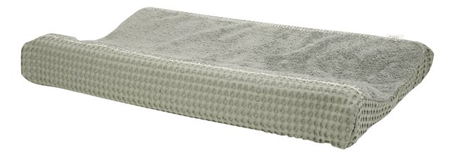 Koeka Housse pour matelas à langer Wafel Amsterdam Shadow Green