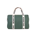 Childhome Verzorgingstas Mommy Bag Signature Canvas groen