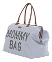 Childhome Sac à langer Mommy Bag Signature Canvas Grey