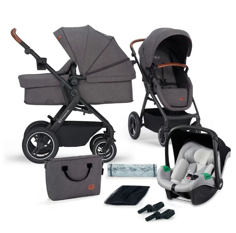 Kinderkraft Poussette 4 en 1 B-Tour Mink Pro Dark Grey