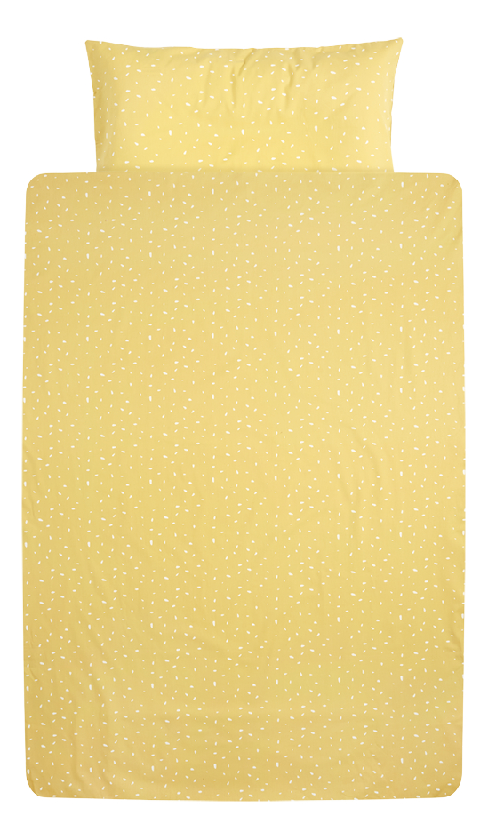 Dreambee Housse de couette pour lit Essentials ocre