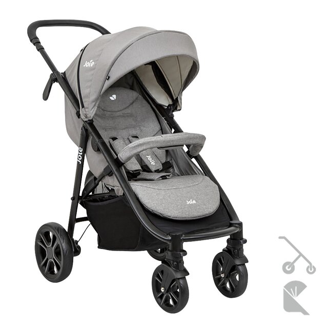 Joie 2-in-1 Kinderwagen Litetrax 4 DLX Grey Flannel