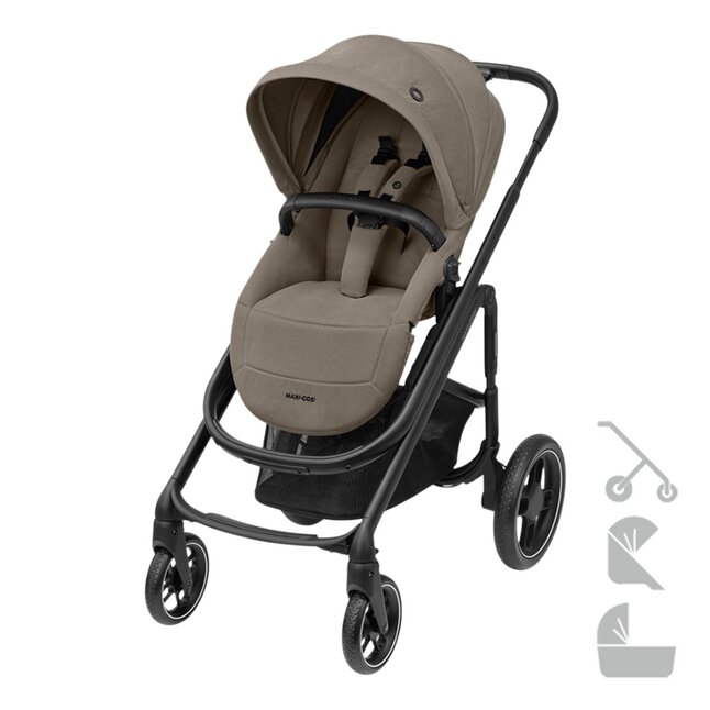 Maxi-Cosi Poussette 3 en 1 Plaza+ Twillic Truffle