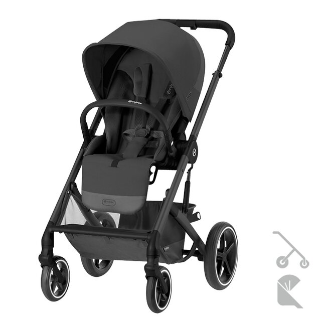 Cybex 2-in-1 Kinderwagen Balios S Lux Moon Black