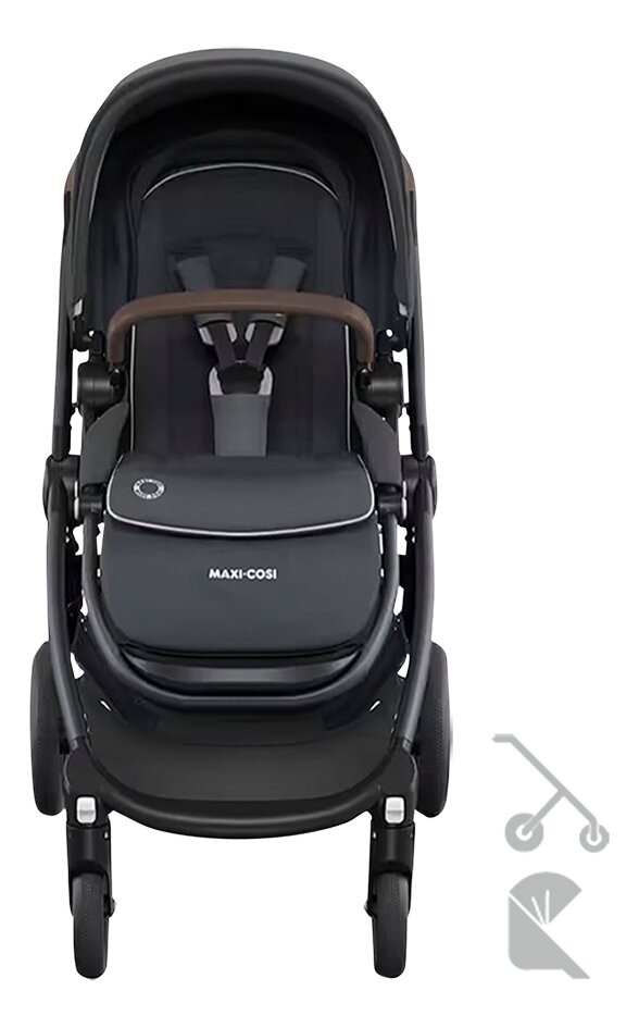 Maxi-Cosi Poussette 2 en 1 Adorra 2 Essential Graphite 