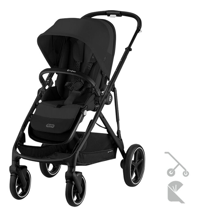 Cybex 2-in-1 Kinderwagen Gazelle S Moon Black