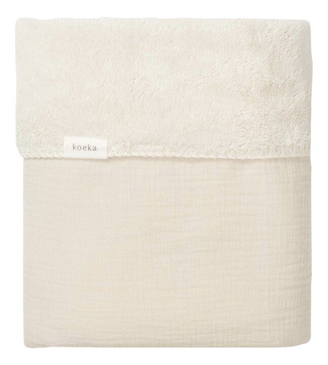 Koeka Couverture pour berceau ou parc Faro Warm White