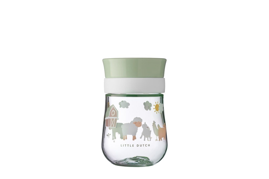 Mepal Gobelet d'apprentissage 360° Mio Little Farm 300 ml vert	