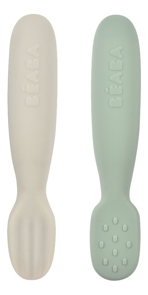 Béaba Lepel Sage Green/Velvet Green - 2 stuks