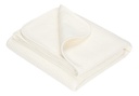 Little Dutch Couverture d'été pour lit Pure  Soft White