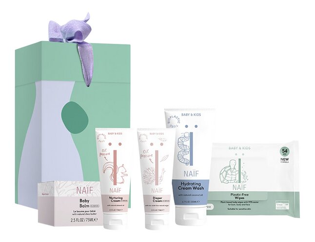 Naïf Coffret-cadeau Baby Care - 5 pièces