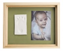 Baby Art Cadre photo avec empreinte en plâtre Pure Frame Wood