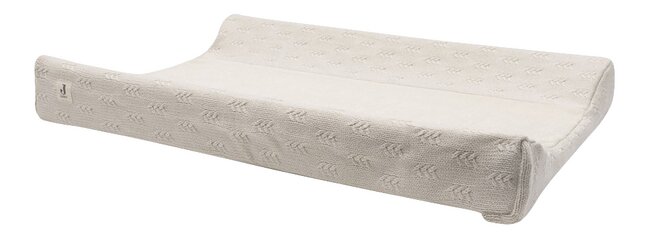 Jollein Housse pour matelas à langer Grain Knit Oatmeal