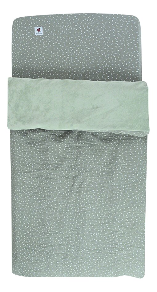 Jeux d'enfants Housse de couette pour lit Petite Plume Green Pastel