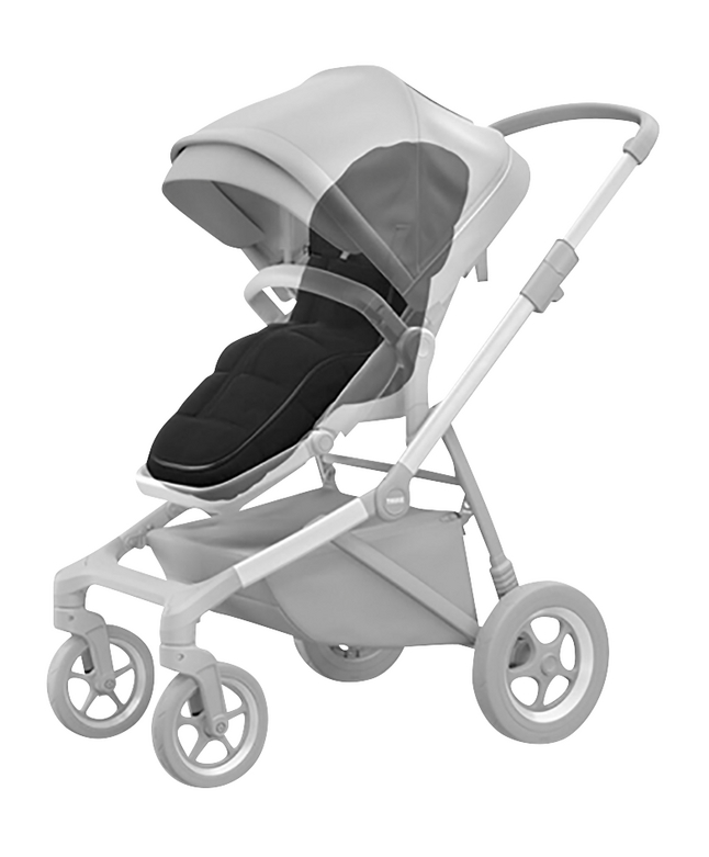 Thule Voetenzak voor kinderwagen zwart