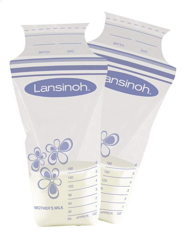 Lansinoh Sachets de conservation 180 ml - 25 pièces