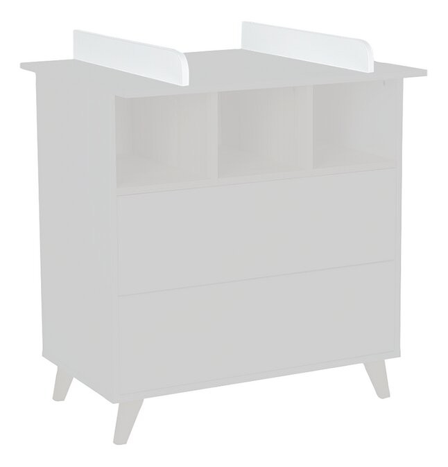 Quax Rallonge pour commode Loft White