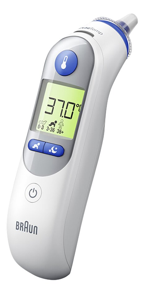 Braun Infrarood koortsthermometer ThermoScan 7+ met Age Precision