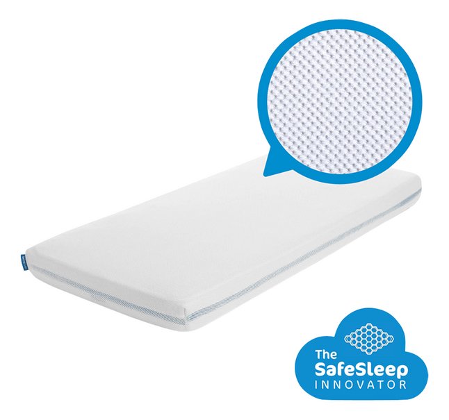 AeroSleep Drap-housse pour parc blanc Lg 75 x L 95 cm