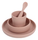 Jollein Set repas 4 pièces Pale Pink