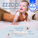 ZZZOO Matelas pour lit de bébé Koala avec surmatelas Airgosafe Lg 60 x L 120 cm