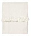 Koeka Laken voor wieg of park Ruffle Warm White