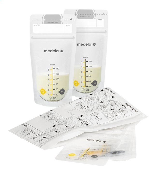 Medela Bewaarzakjes 180 ml - 25 stuks