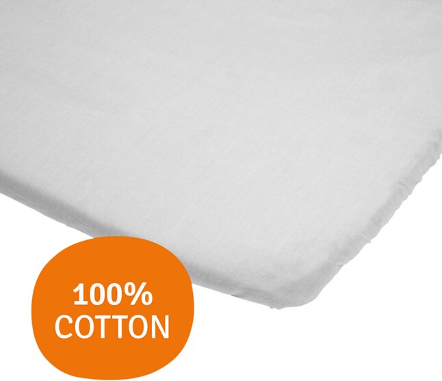 AeroSleep Drap-housse pour lit de voyage White coton