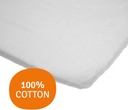 AeroMoov Drap-housse pour lit de voyage White coton