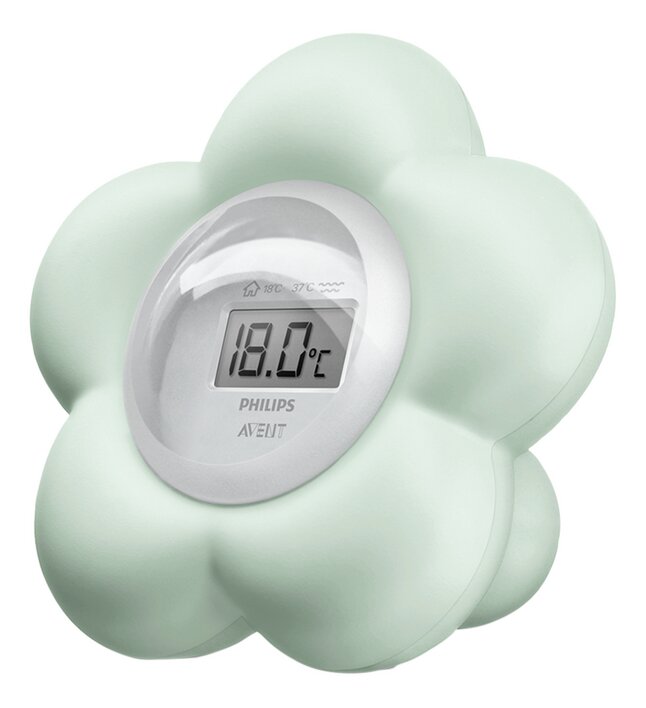 Philips AVENT Digitale bad- en kamerthermometer munt