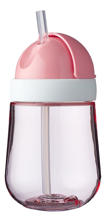 Mepal Gobelet d'apprentissage avec paille Mio 300 ml Deep Pink