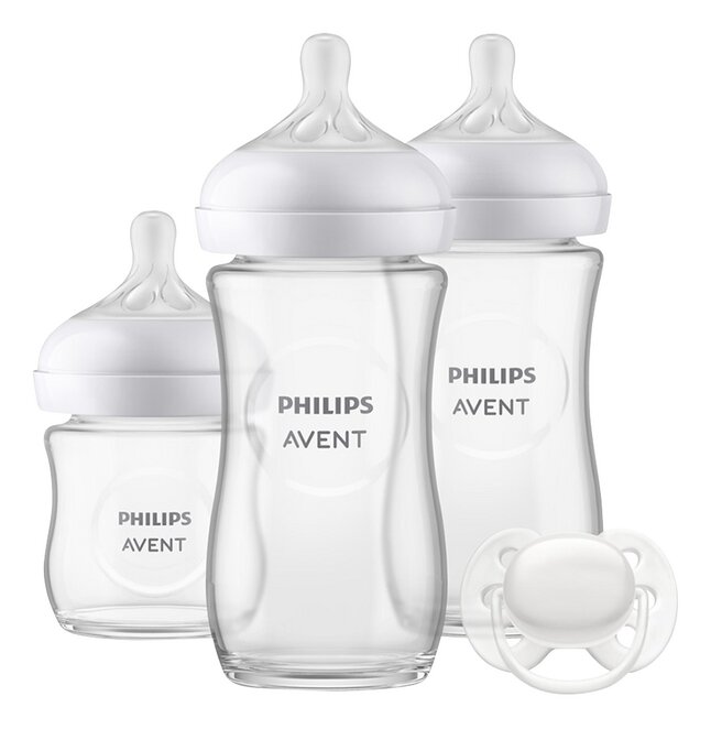 Philips AVENT Starterset Natural Response transparant - 3 stuks