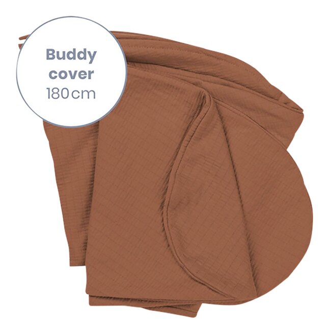 doomoo Housse pour coussin d'allaitement Buddy terracotta