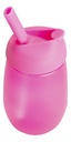 Munchkin  Gobelet d'apprentissage avec paille Simple Clean Cup 296 ml rose