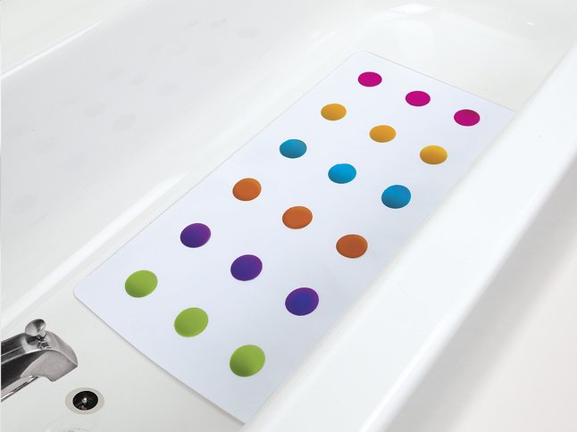 Munchkin Tapis de bain antidérapant Dandy Dots