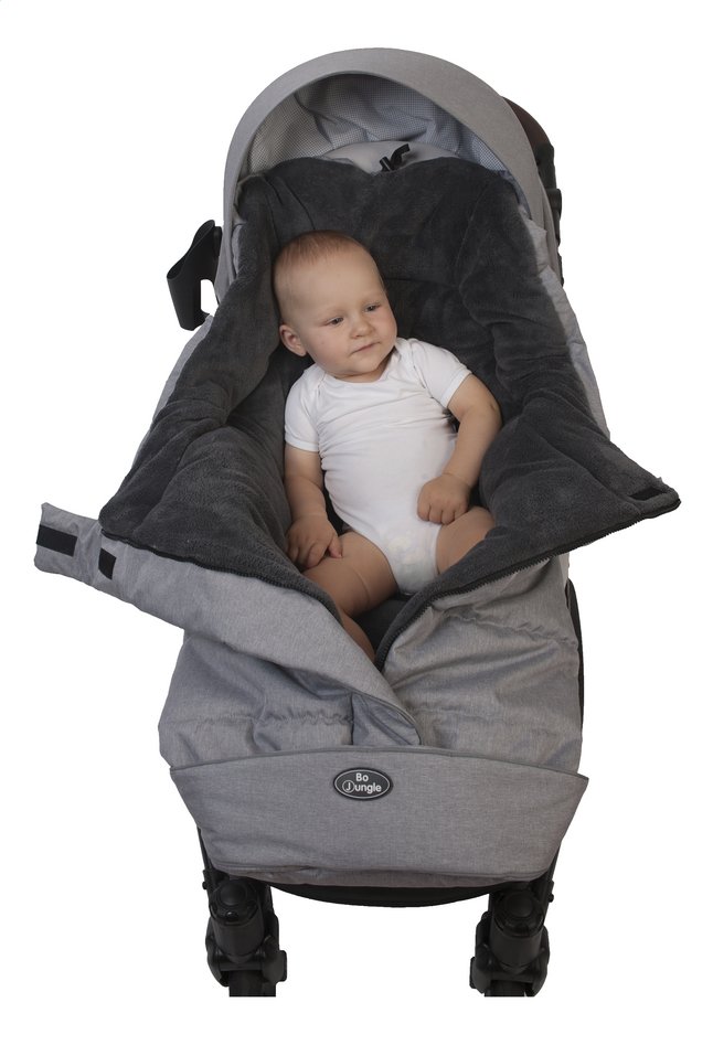 Bo Jungle Chancelière pour poussette B-Thermo light grey