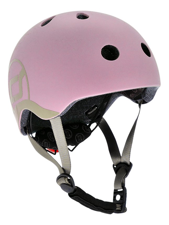 Scoot and Ride Casque vélo pour enfant Rose XXS-S