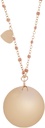 Collier Fine rose