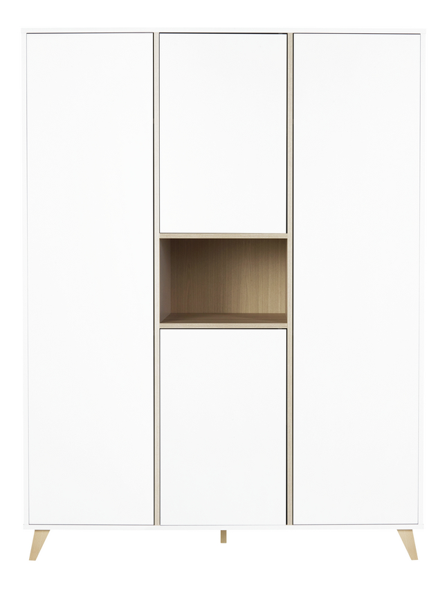 Quax Armoire 3 portes Loft White