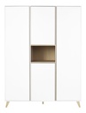 Quax Armoire 3 portes Loft White