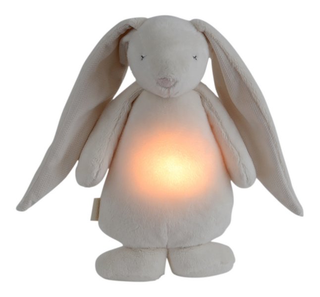 Moonie Knuffel met licht en geluid The Humming Friend Cream