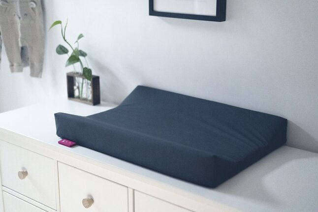 Wumby Matelas à langer chauffant anthracite