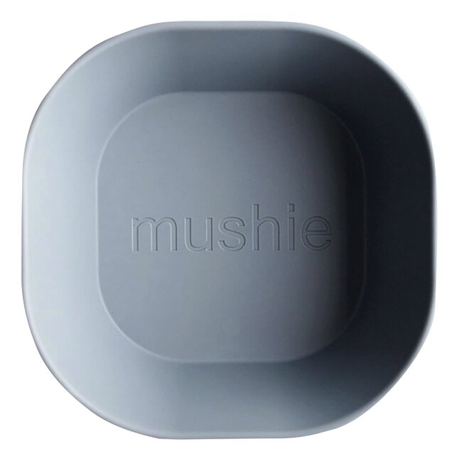 Mushie Kom Square Dinnerware Cloud - 2 stuks