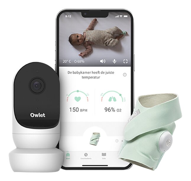 Owlet Monitor Duo (Smart Sock 3 + Caméra)