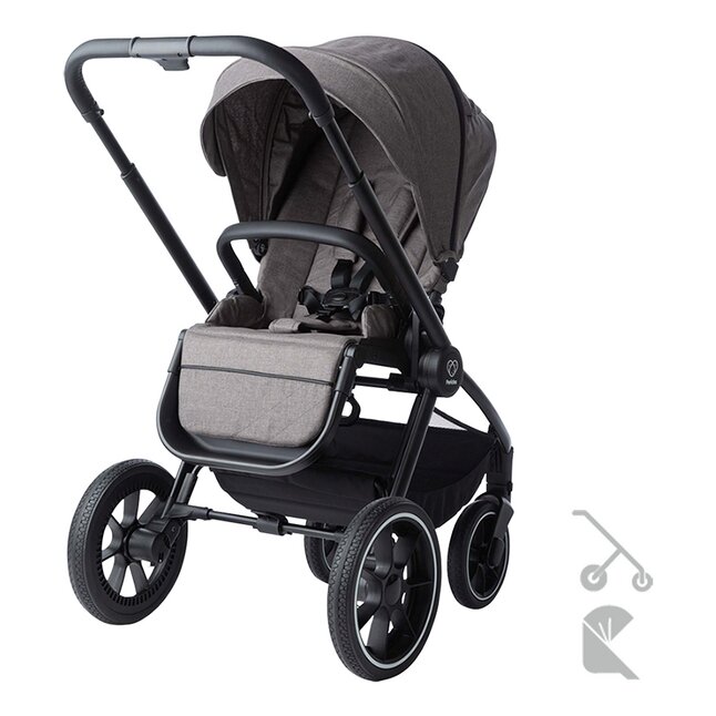 Pericles 2-in-1 Kinderwagen Crios 3.0 Lava Grey