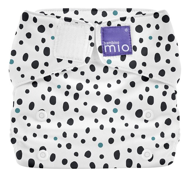 Bambino Mio Lange lavable Dalmatian Dots blanc/noir